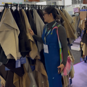 Production check at trade show
